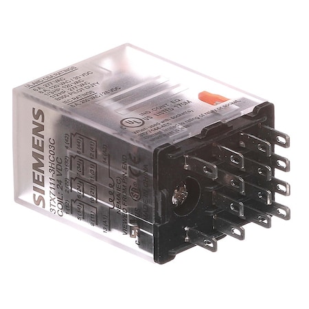 Plug-In, Plug-In Relay, Square, 6 A, 14 Pins, Pin