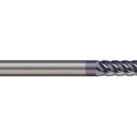 Carbide End Mill,Dia 1/2 In,Cut L 1 In