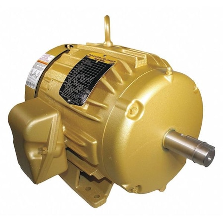 Three-Phase General Purpose Motor, 5 HP, 184T Frame, 208-230/460V AC Voltage, 3475 rpm Nameplate RPM