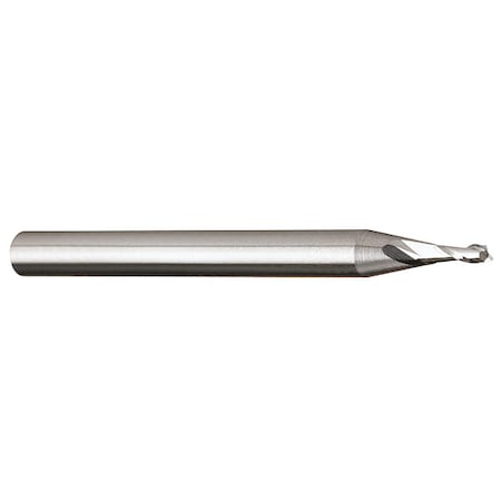 Carbide End Mill, 0.024, Cut 0.072, 2 FLT
