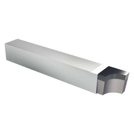 Brazed Tool Bit,RAL,2.5 In L,3/8 In W