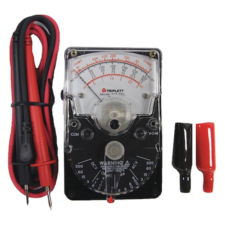 Analog Multimeter, 300 V, 20 megaohm
