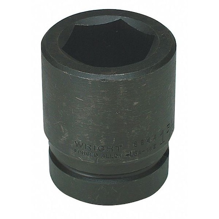 1" Dr, 1-13/16" Size, SAE Impact Socket, 6 Pts