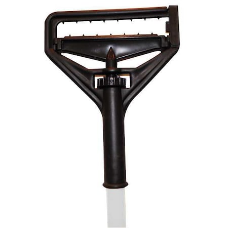 Slide On Wet Mop Handle, White, Fiberglass