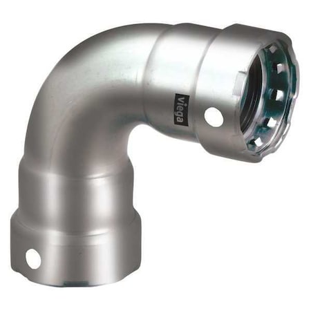Viega MegaPress 90 elbow, 1-1/2" x 1-1/2"