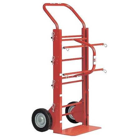 Wire Spool Cart,43 x16 x22 In,4 Spindles