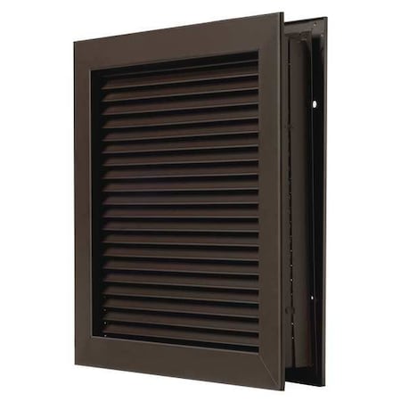 Louver, Dk Bronze, 24x18