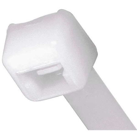 Cable Tie, 11-1/2 in L, 3 in Max Bundle Dia., Natural, Nylon 6/6, 40 lb Strength, 1000 PK