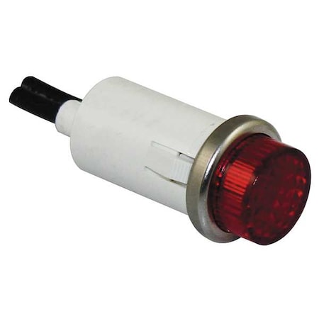 Raised Indicator Light,Red,12V