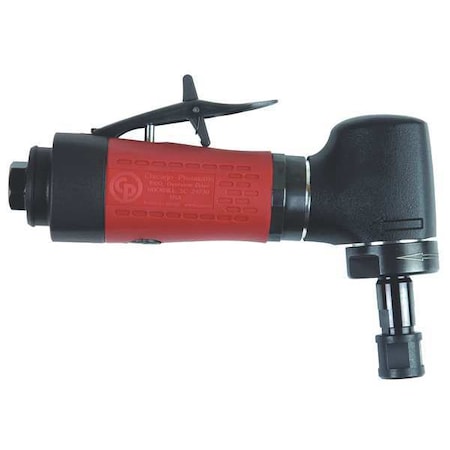Right Angle Die Grinder, 1/4 in NPT Female Air Inlet, 1/4 in Collet, Heavy Duty, 25,000 RPM, 0.4 hp