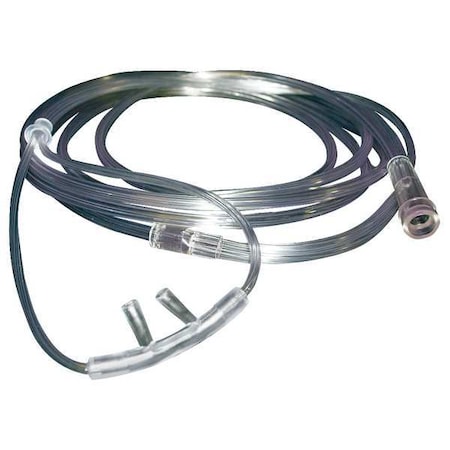 Nasal Cannula,Clear,White,7' L,PK50