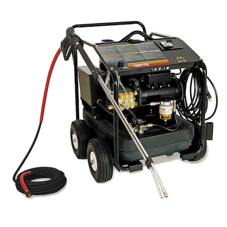 Light Duty 1500 psi 2.0 gpm Hot Water Electric Pressure Washer