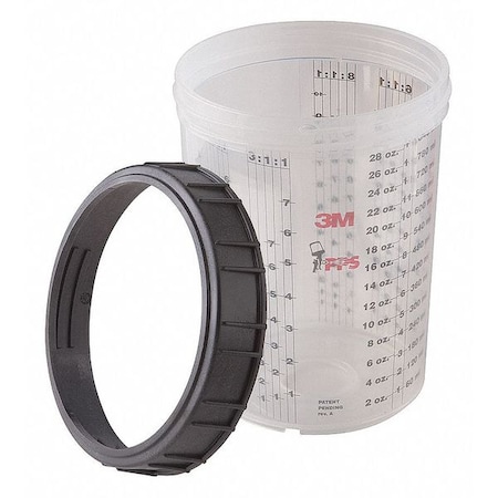 Cup and Collar,Large,PK4