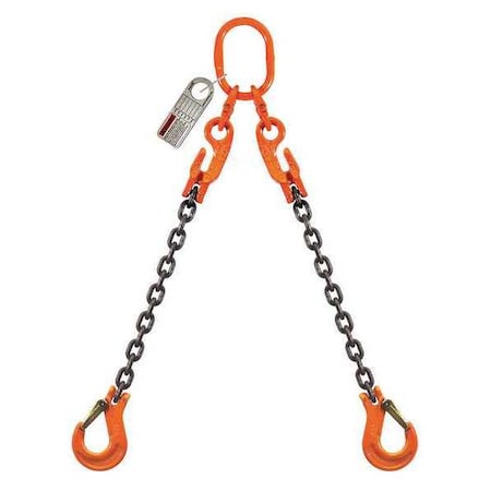Chain Sling,G100,DOSXK,Alloy Steel,5 ft.