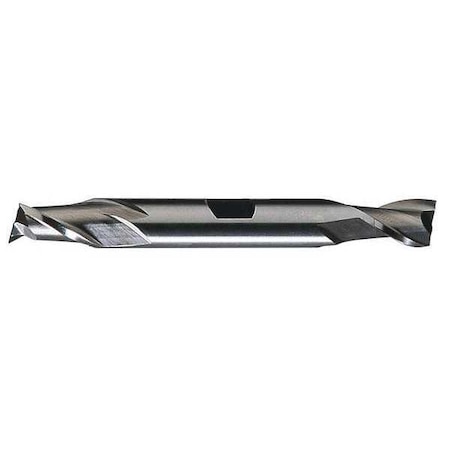 2-Flute HSS Square Double End Mill Cleveland HD-2 Bright 1/2x1/2x13/16x4-1/8