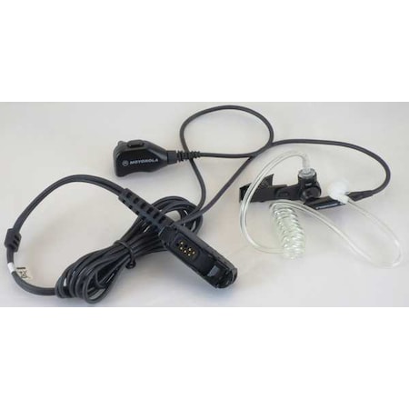 Earpiece, Polycarbonate/Metal, 6-51/64 inL
