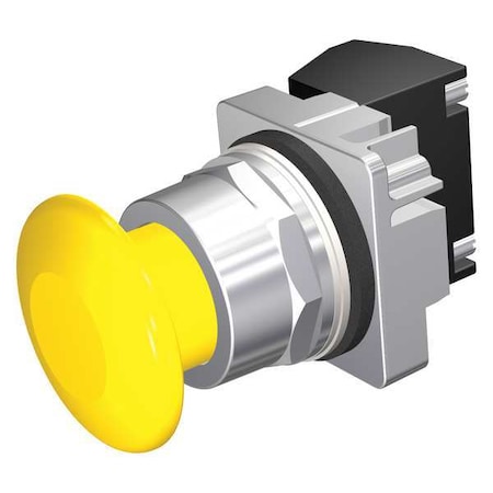 Push Button Operator, Mushroom Head, Momentary Action, Not Applicable Release, Non-Illuminated