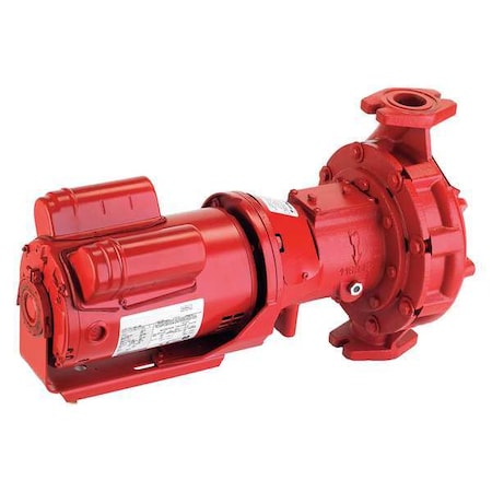 Hot Water Circulating Pump, 3/4 hp, 115V/230V, 1 Phase, Flange Connection