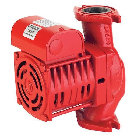 Hot Water Circulating Pump, 1/6 hp, 120v, 1 Phase, Flange Connection