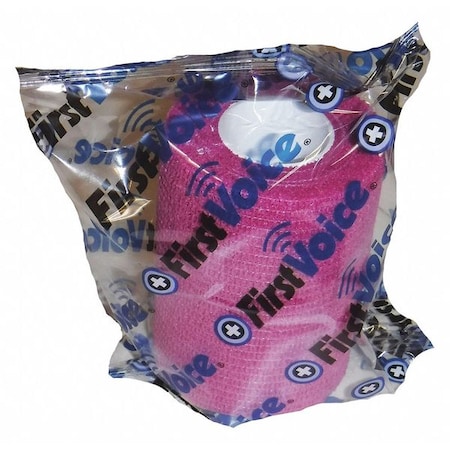 Self-Adhesive Bandage, 3" x 5yds, Bright Pink