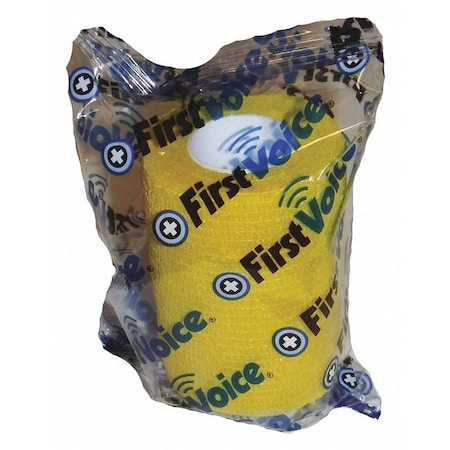 Self-Adhesive Bandage, 3" x 5yds (8-Pack), Yellow