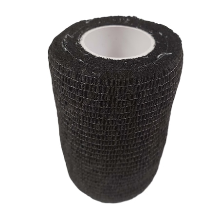 Self-Adhesive Bandage, 3" x 5yds (10-Pack), Black