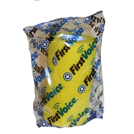 Self-Adhesive Bandage, 4" x 5yds (8-Pack), Yellow