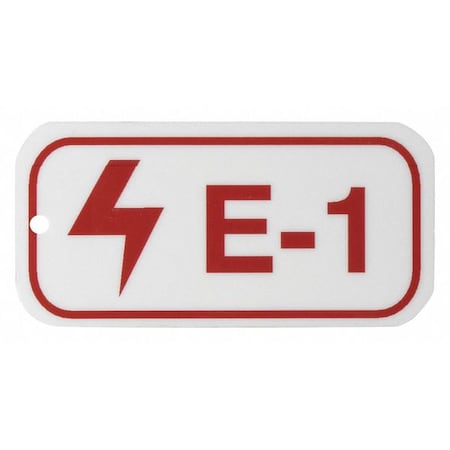 Lockout Tag, None/ No Header, Polypropylene, 3 in Width, 1 1/2 in Height, Write On Surface: No
