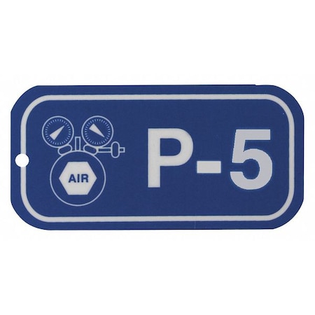 Lockout Tag, None/ No Header, Polypropylene, 3 in Width, 1 1/2 in Height, Write On Surface: No ,5 PK