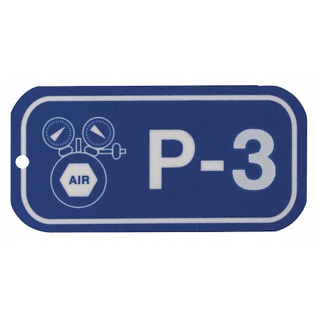 Lockout Tag, None/ No Header, Polypropylene, 3 in Width, 1 1/2 in Height, Write On Surface: No ,5 PK