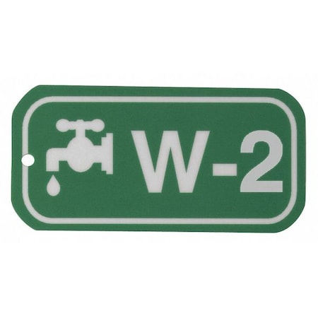 Lockout Tag, None/ No Header, Polypropylene, 3 in Width, 1 1/2 in Height, Write On Surface: No