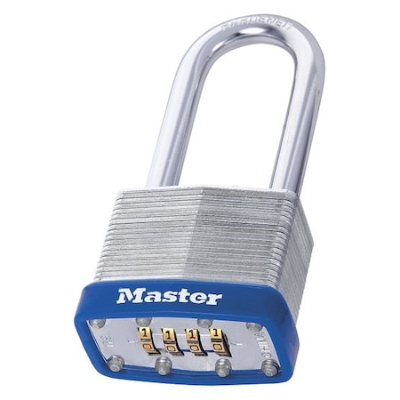 Combination Padlock,2"W