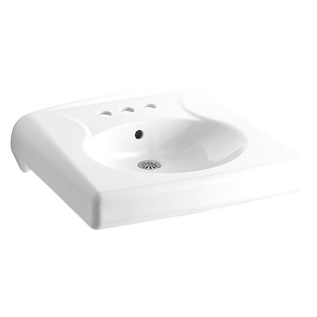 Bathroom Sink,22"x19.75"x6.625",White