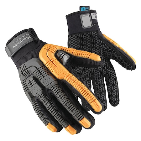 Mechanics Gloves, Cut Level A6 ,with Added Grip ,M 1 PR