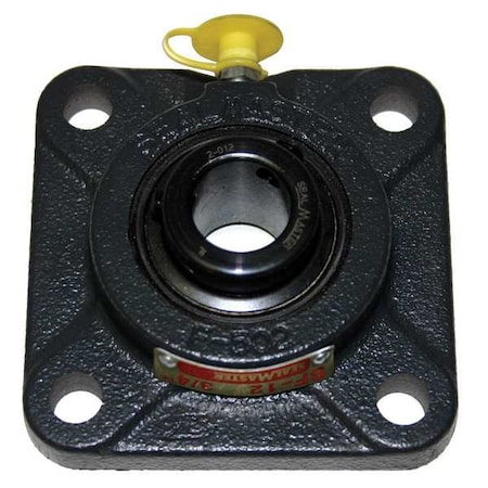 Flange Bearing, 4-Bolt, Ball, 1-7/16" Bore