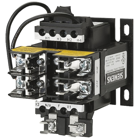 Control Transformer, 100 VA, 120/240V AC, 240/480V AC