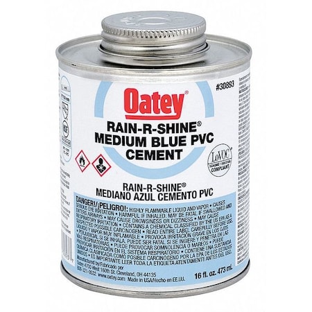 CementPVC,Blue,16 oz.,Low VOC