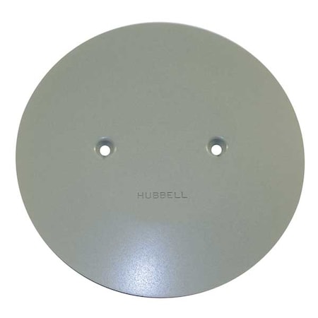 Abandonment Plate, 1 Gang, PVC