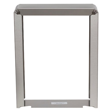 16-3/4"H x 13-1/4"W x 4"D, Recessed Paper Towel Collar