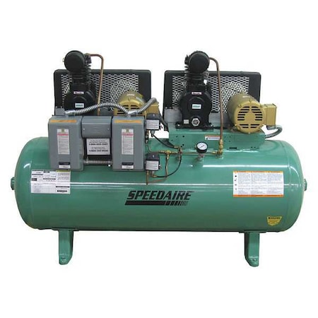 Electric Air Compressor,1-1/2 HP