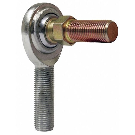 Male Stud Rod End,LH,1/4-28