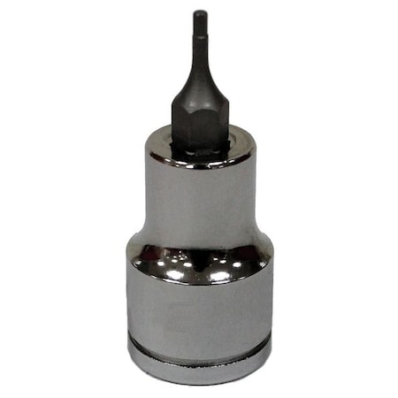 3/8 in Drive Hex Socket Bit Metric 11 mm Tip, 2 in L