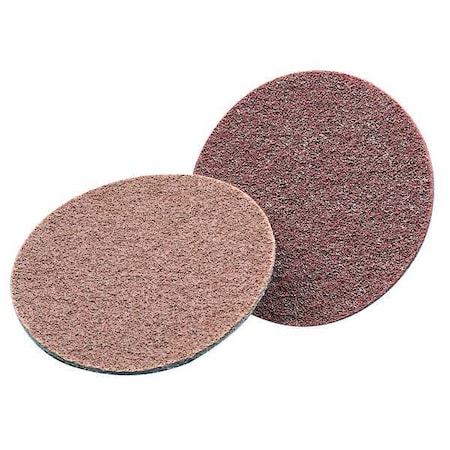 Hook-and-Loop Surface Conditioning Disc, 4-1/2" Dia, No Hole, Aluminum Oxide, 60 Grit, SE-DH