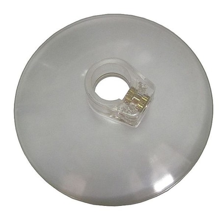 Chip Shield,Plastic,4 In Dia