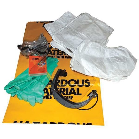 Biohazard Spill Kit, Not Applicable, Clear, Kit
