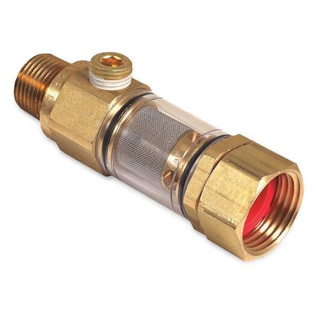 Garden Filter,1/2M x 3/4F,with Bypass