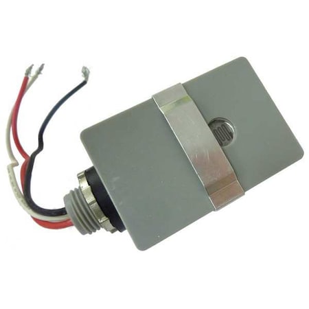 Incandescent Photocontrol, 2,000 W, Gray