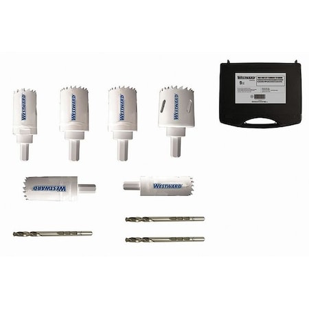 Hole Saw Kit,9PC