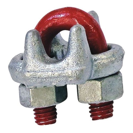 Wire Rope Clip,U-Bolt,1/8in