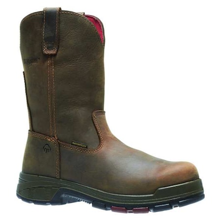 Cabor EPX, Men's 10 in Composite Toe Wellington Boot, Dark Brown, 9 1/2, M, W10318